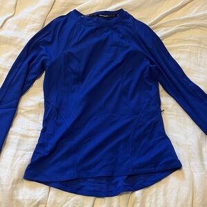 Spyder Womens Active Insulated Base Layer Top Thumbhole Side Zip Pocket